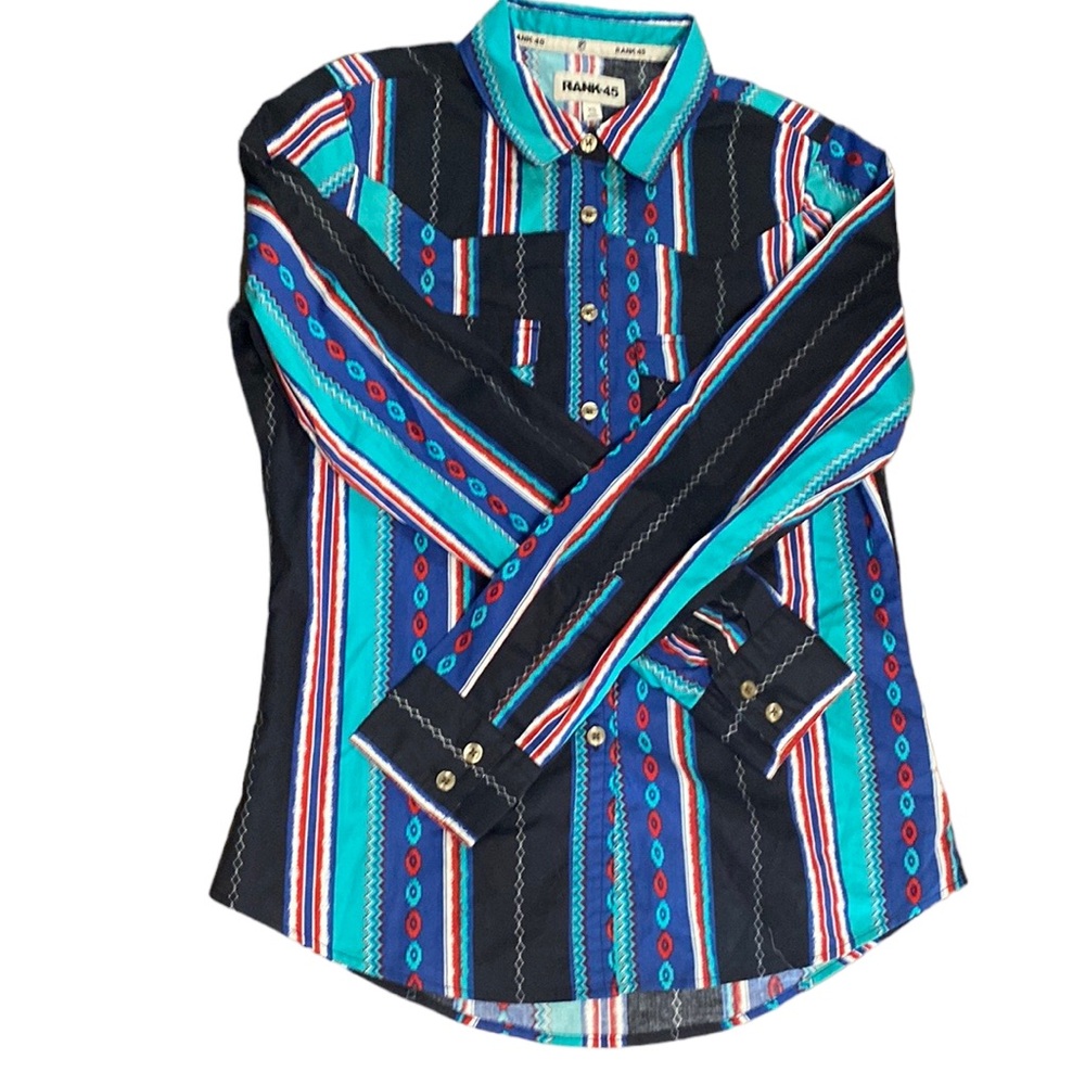 Rank 45 Women’s LongSleeve Western Dress Shirt
